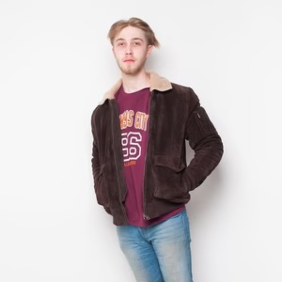 Bellfield Other - Bellfield cow suede jacket